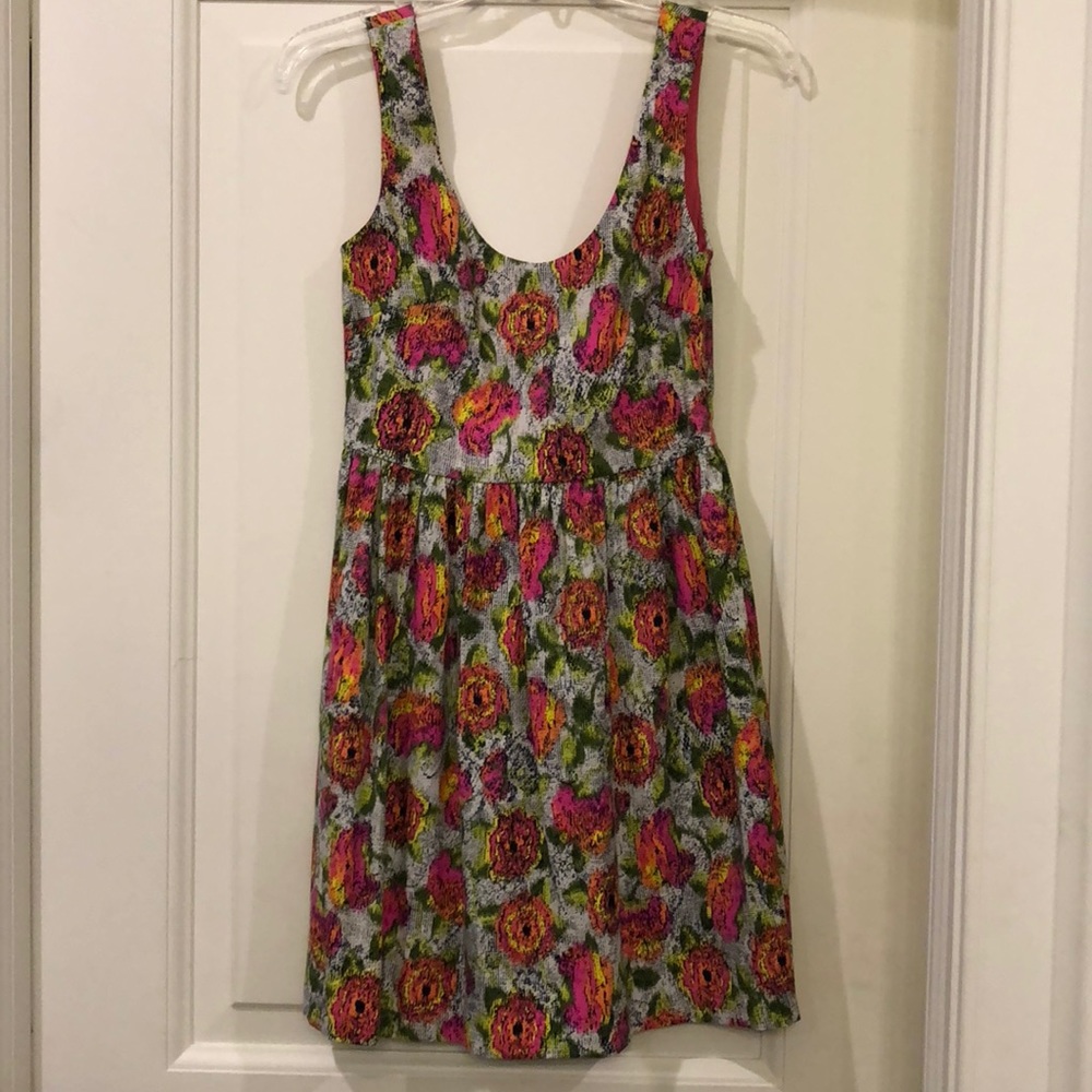 Zara floral dress